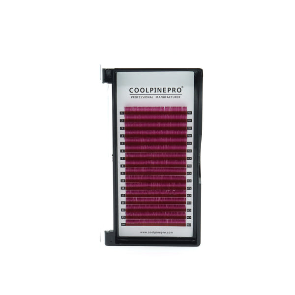 Colored Lash Volume Eyelash Extensions 0.07mm COLOR04