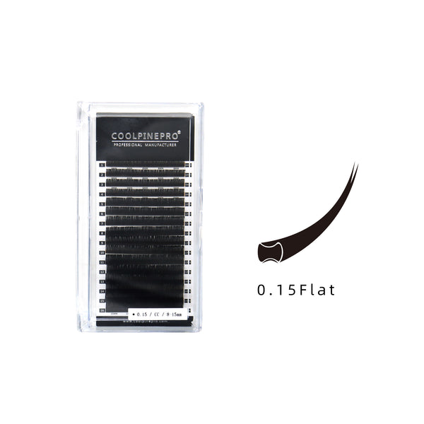 0.15MM A Material Ellipse Flat Classic Eyelash Extensions