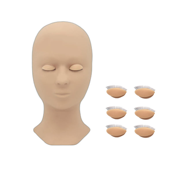 Mannequin Head With Replaceable Eyelids