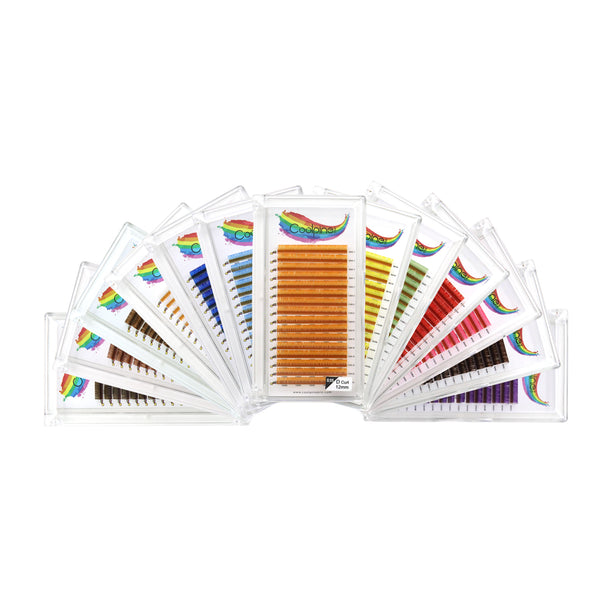 0.05MM Colorful Eyelash Extension