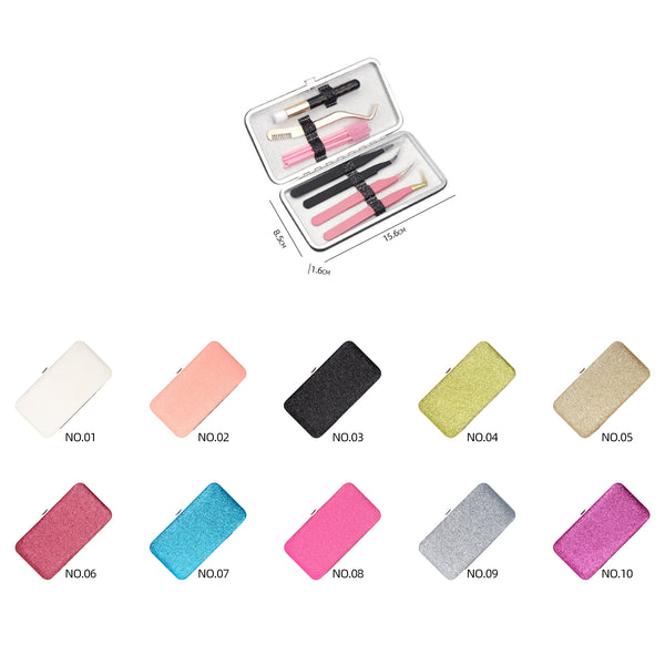 Glitter Pu Tweezer Case Bundle