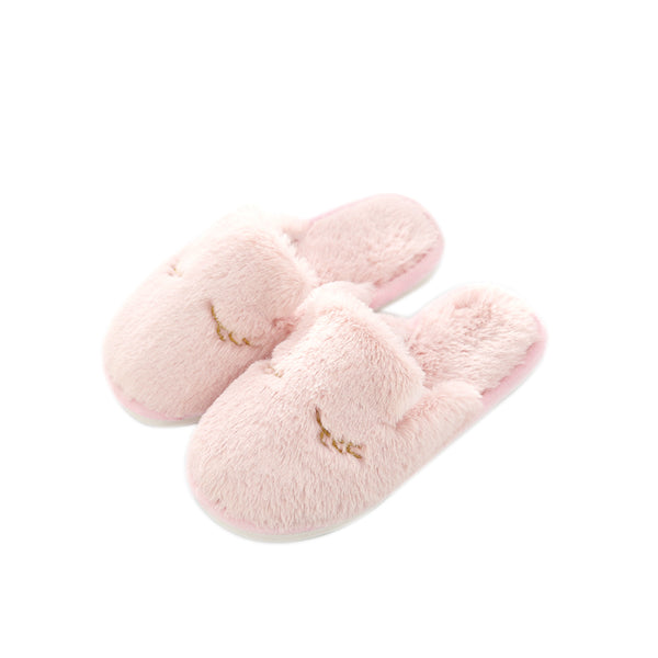 Lashes Cotton Slippers